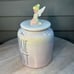 Rae Dunn Tinkerbell Pixie Dust Cookie Jar Disney Iridescent Candy Storage New