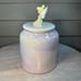 Rae Dunn Tinkerbell Pixie Dust Cookie Jar Disney Iridescent Candy Storage New