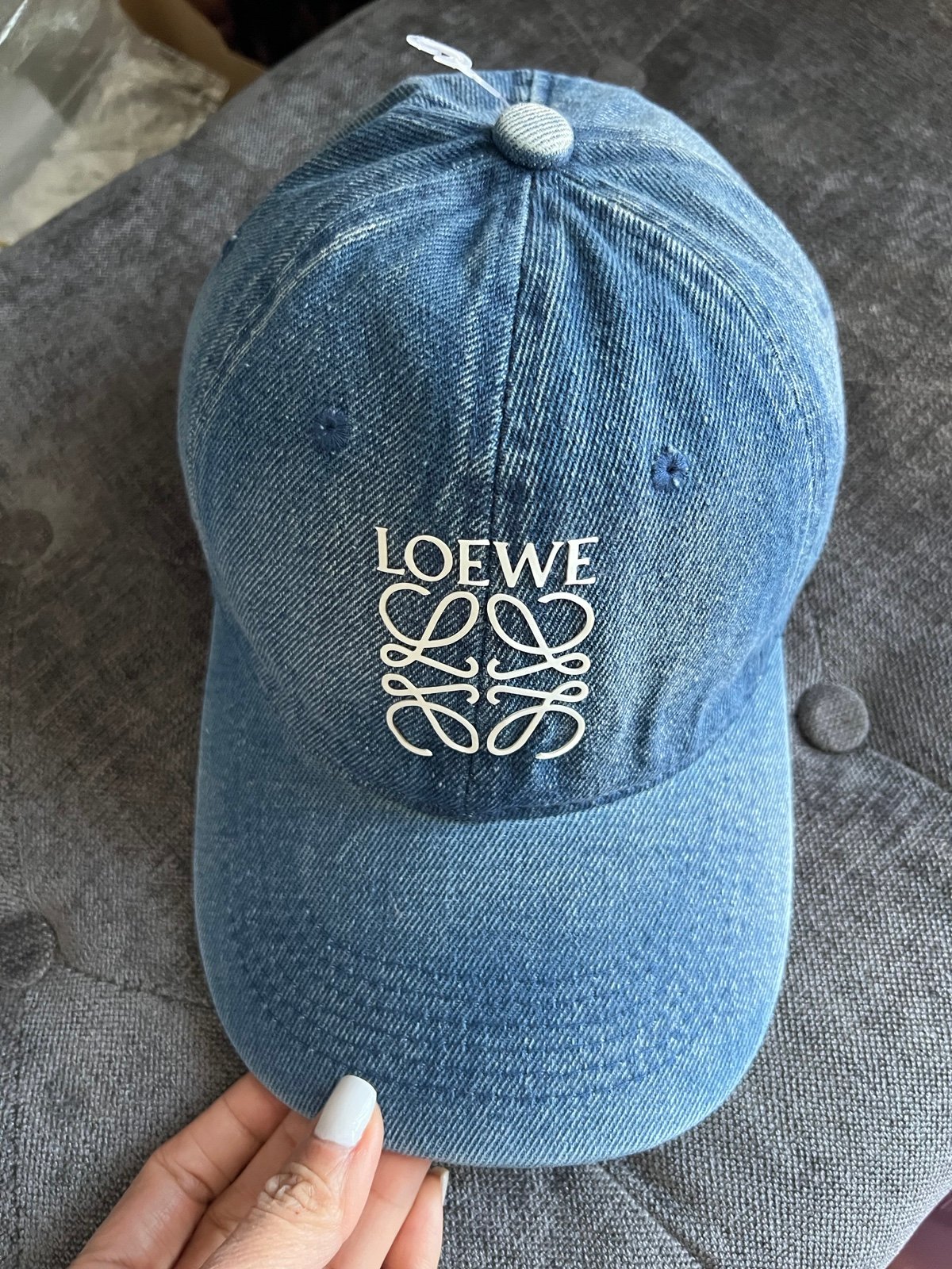 Unisex denim cap