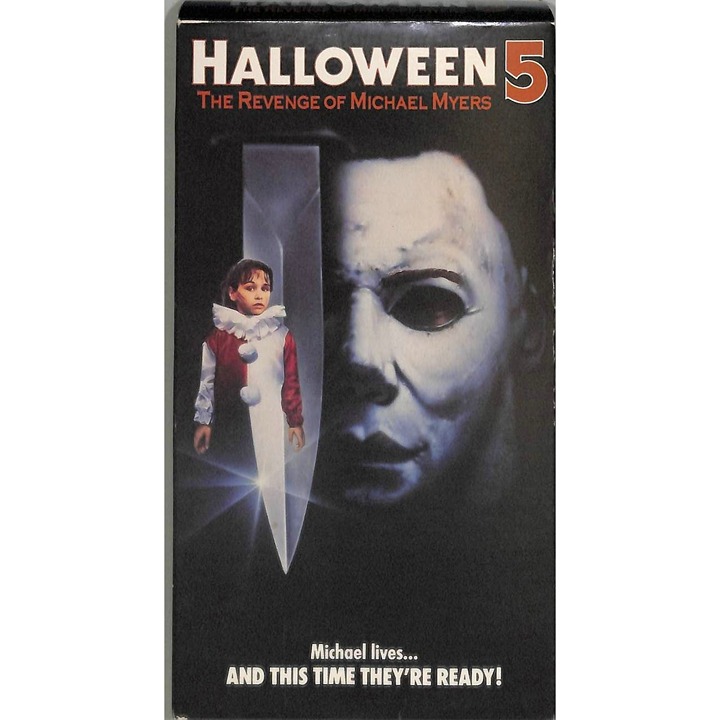 Halloween 5 The Revenge of Michael Myers (1990) VHS Release