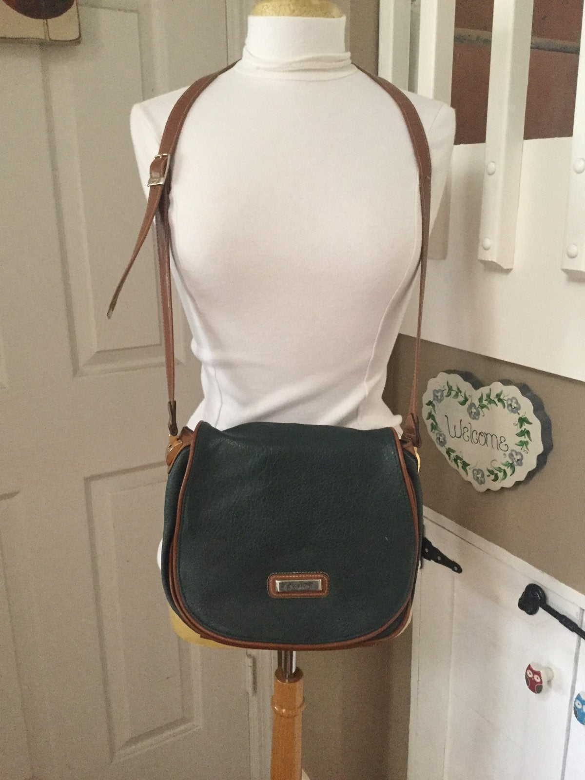 Vintage Capezio Leather Handbag