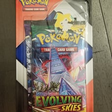 Pokemon TCG: Evolving Skies & Chilling Reign Booster Packs + Jirachi Pin