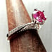 *CERTIFIED* VVSI* 2.10CTW. Pink & White Diamond Ring ‼️ABSOLUTELY STUNNING‼️