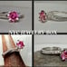 *CERTIFIED* VVSI* 2.10CTW. Pink & White Diamond Ring ‼️ABSOLUTELY STUNNING‼️
