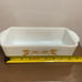 Fire King Wheat Pattern Bread Pan With (4) Ramekins