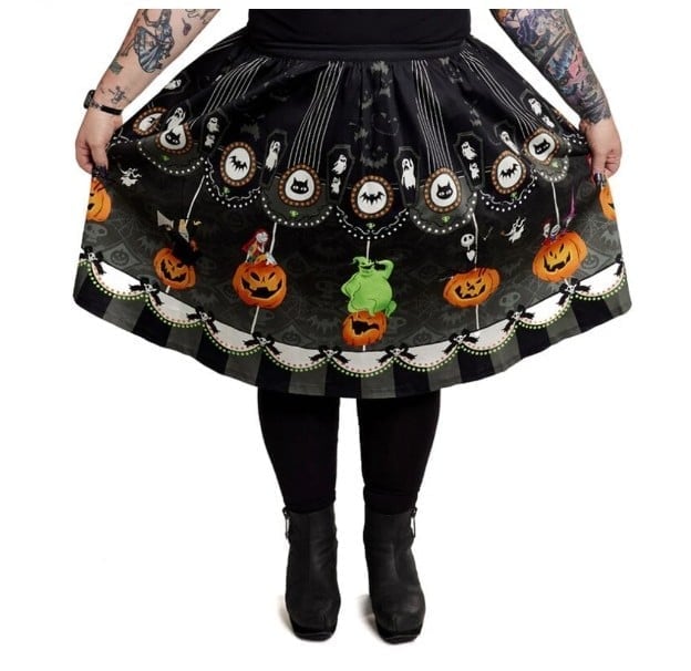 Loungefly Stitch Shoppe Nightmare Before Christmas Sandy Skirt