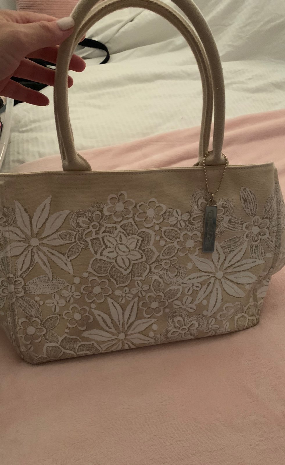 Oscar de la renta handbag