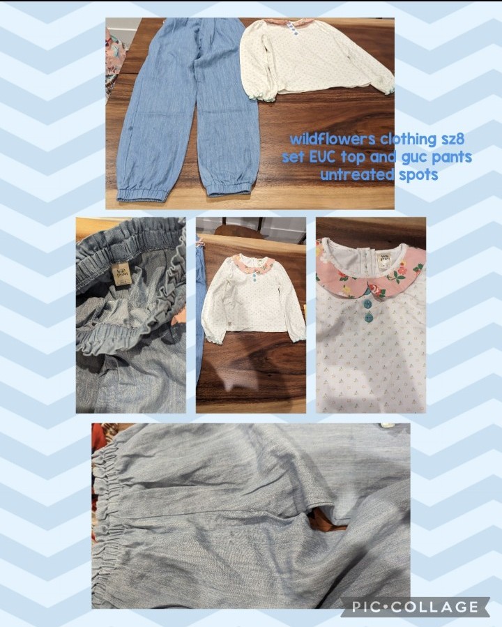 wildflowers clothing 2pc set