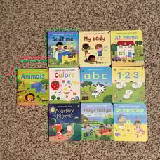 Usborne very first words book set