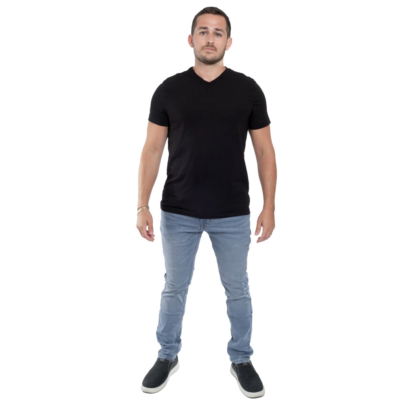 The Perfect Jean NYC OG Stretch Slim Thick Denim Jeans Men 46x34 Admiral Blue