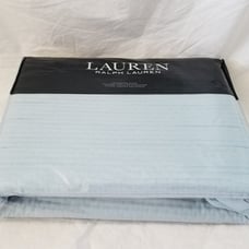 Ralph Lauren Spencer Soft Teal Matelasse Standard Sham 120 NIP