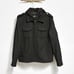 GUESS Men's Wool Blend Military Jacket | Removable Hooded Liner | Size Large