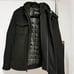 GUESS Men's Wool Blend Military Jacket | Removable Hooded Liner | Size Large