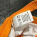 Year of Ours Orange Ribbed Sports Bra Top Size Small Womens EUC