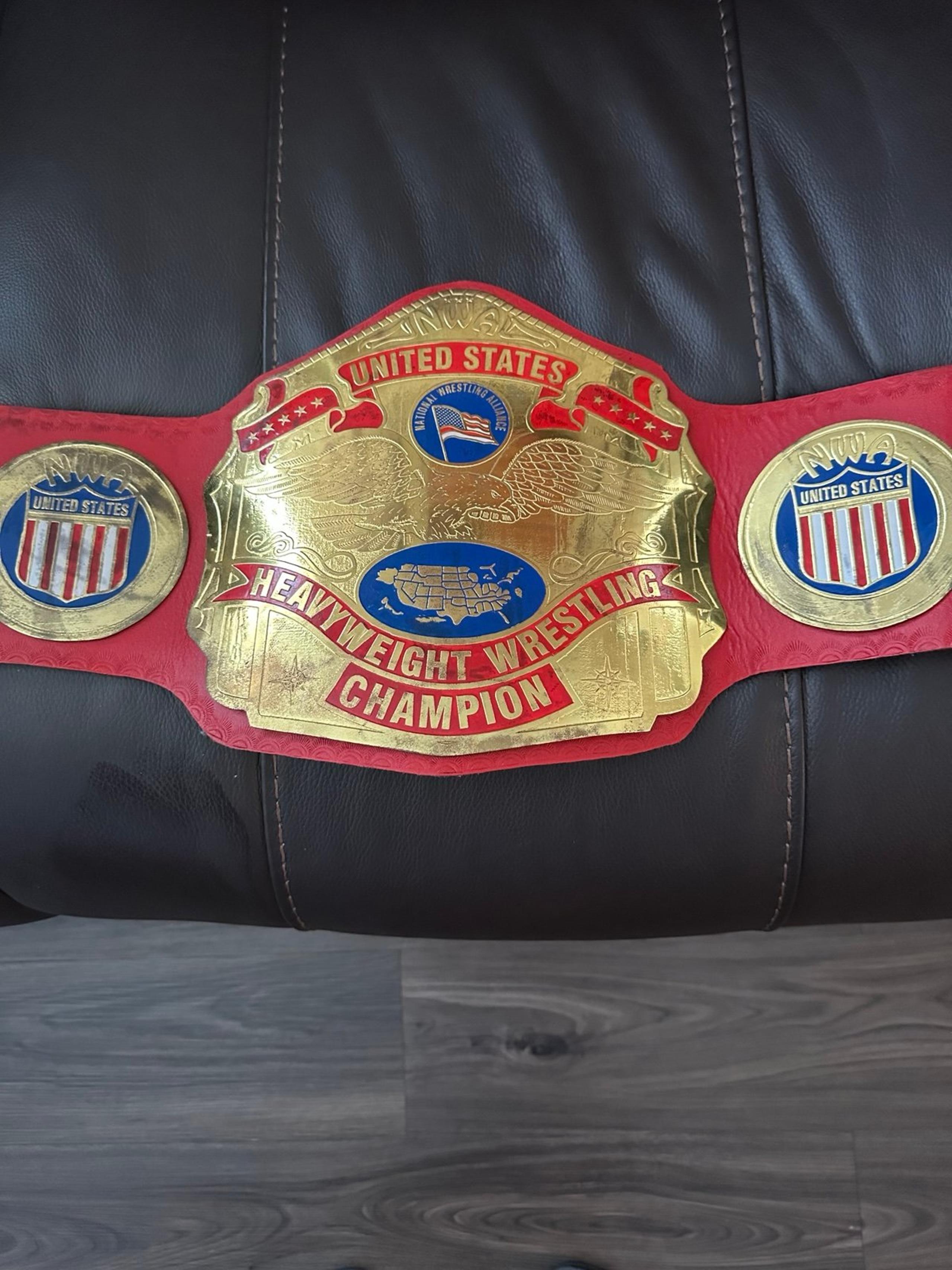 NWA United States Championship Adult Wrestling Belt
