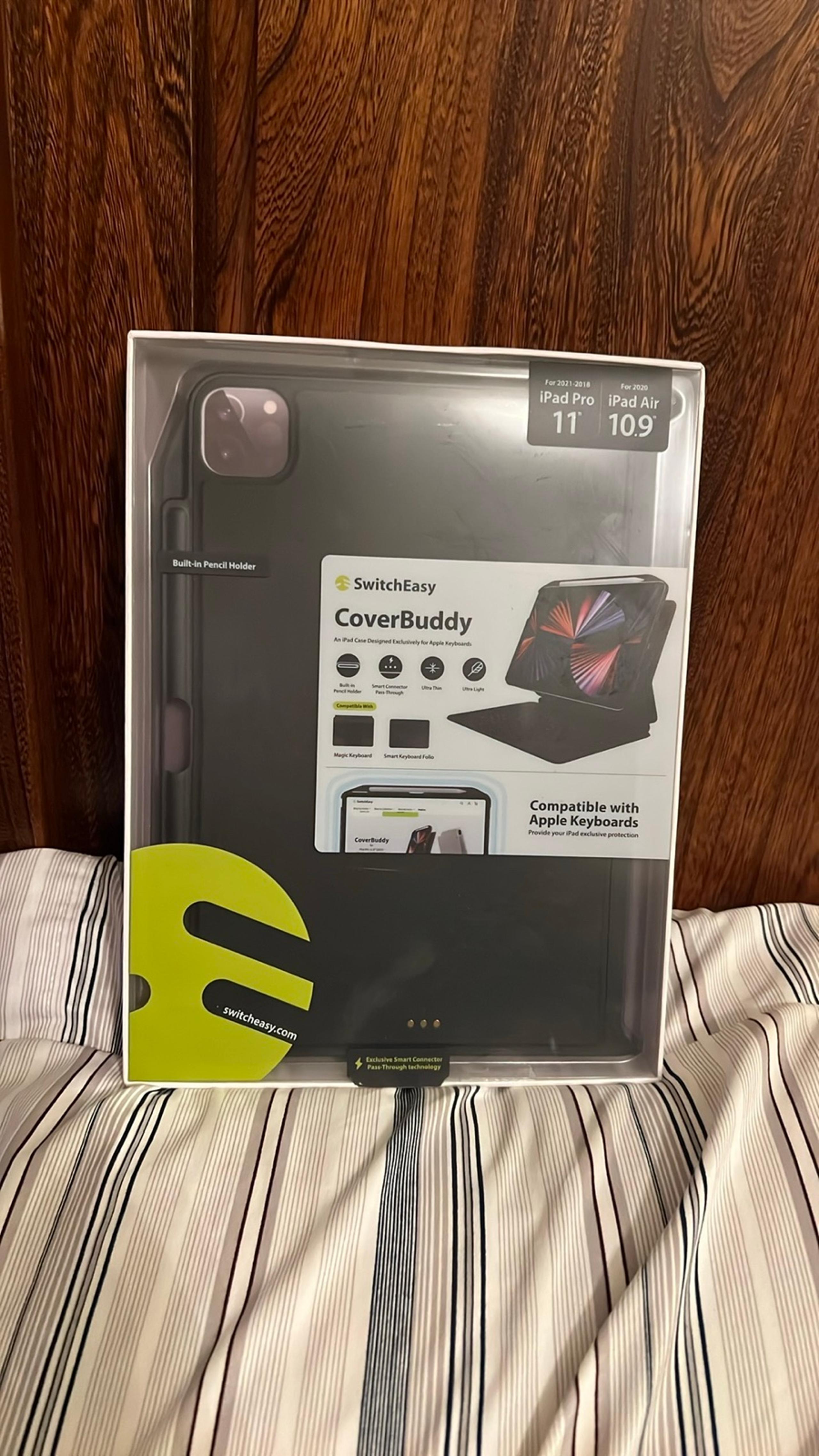 Switch Easy Cover Buddy for 2021-2018 iPad Pro 11” or 2020 iPad Air 10.9”, new