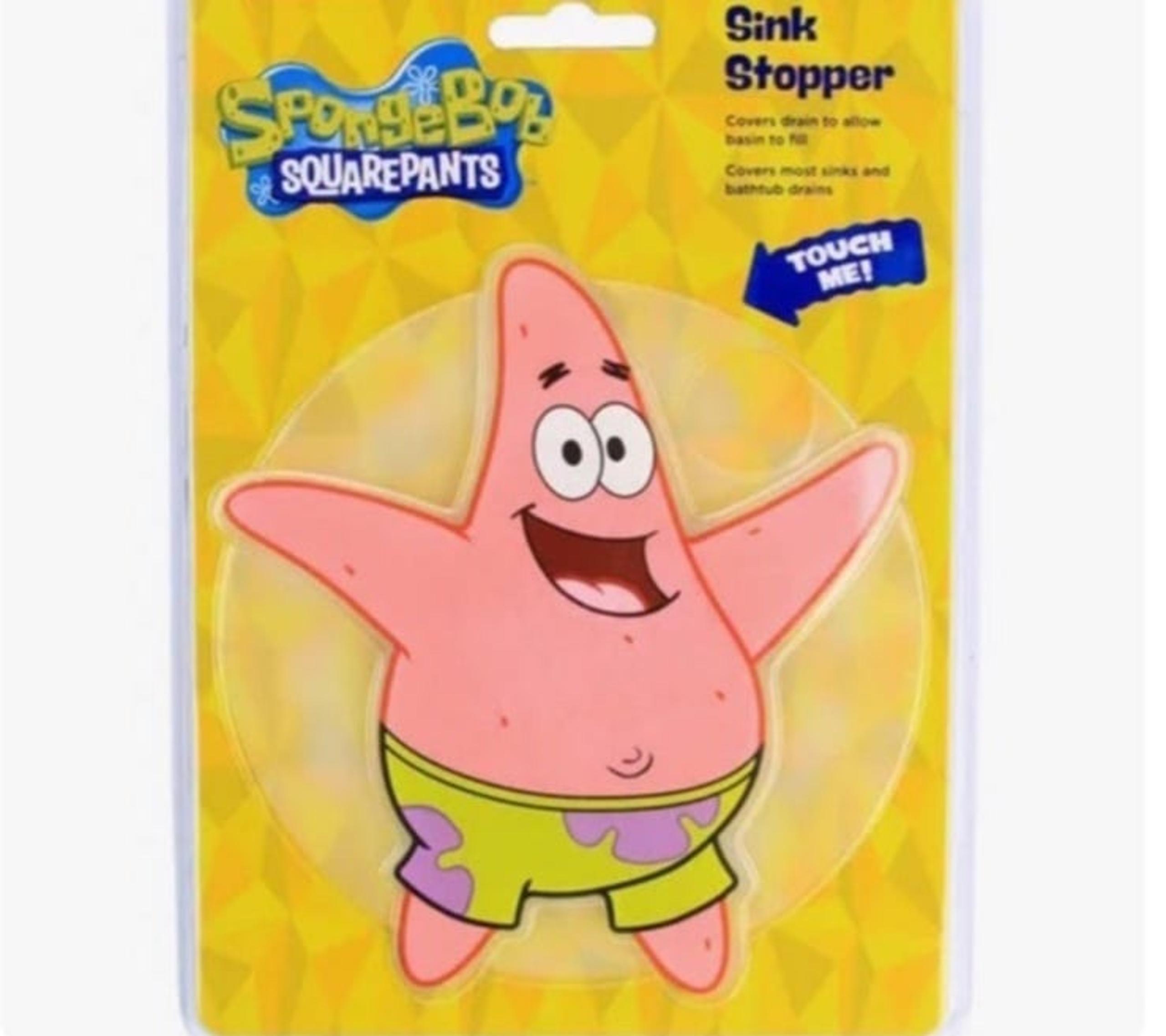 Nickelodeon SpongeBob “Patrick” sink stopper