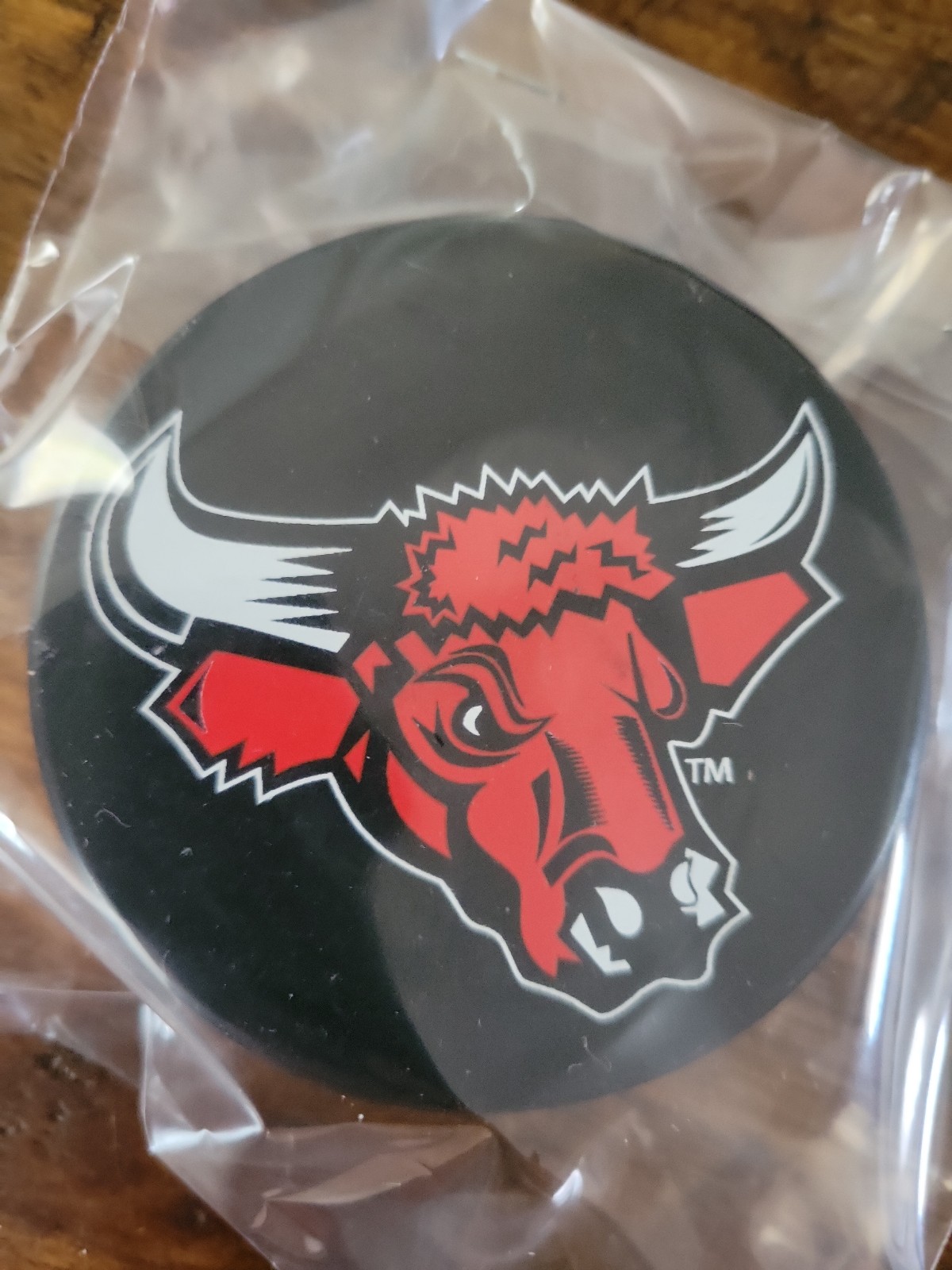 Hockey Puck Omaha Mavericks -UNUSED