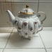 Teapot, Ganz Porcelain, Flower Teacup vintage floral