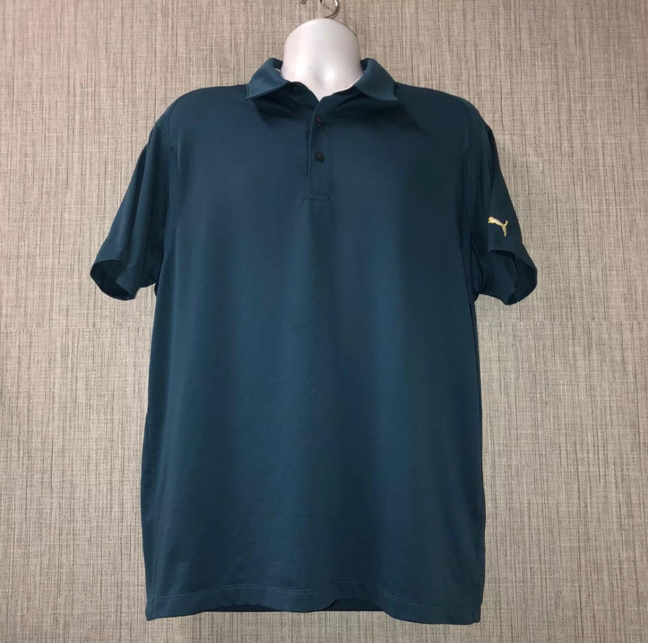 Puma blue polo shirt mens large
