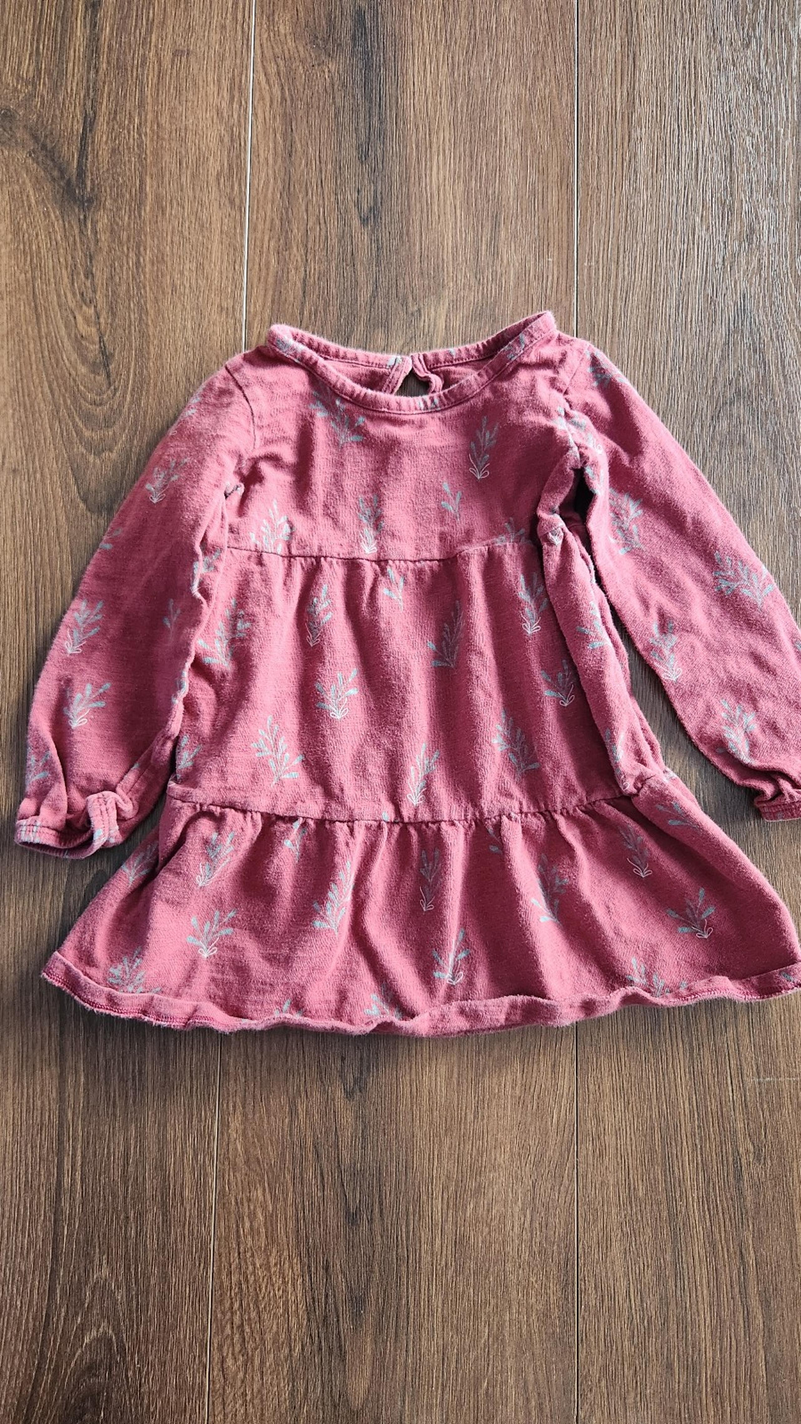Little Co Lauren Conrad Pink 24 Months Layered Floral Casual Dress