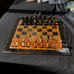 Chess Set - Golden Dark Pearl