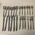 24 Pieces Oneida Rogers Brittany Rose Flatware Silverplated Silverware Set