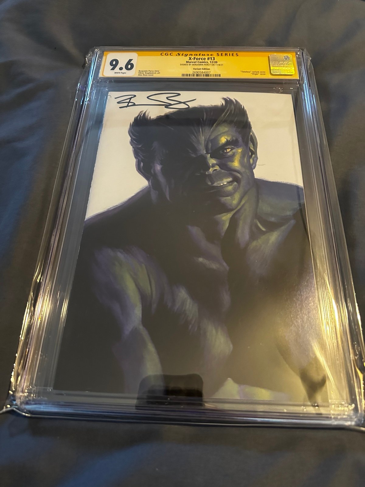 X-Force #13 CGC 9.6 Signature Series Signed by Ben Percy