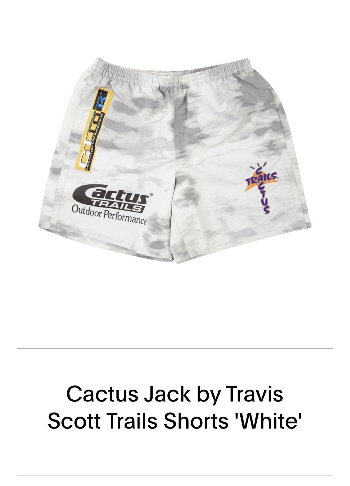Catcus Jack Travis Scott Trail Shorts
