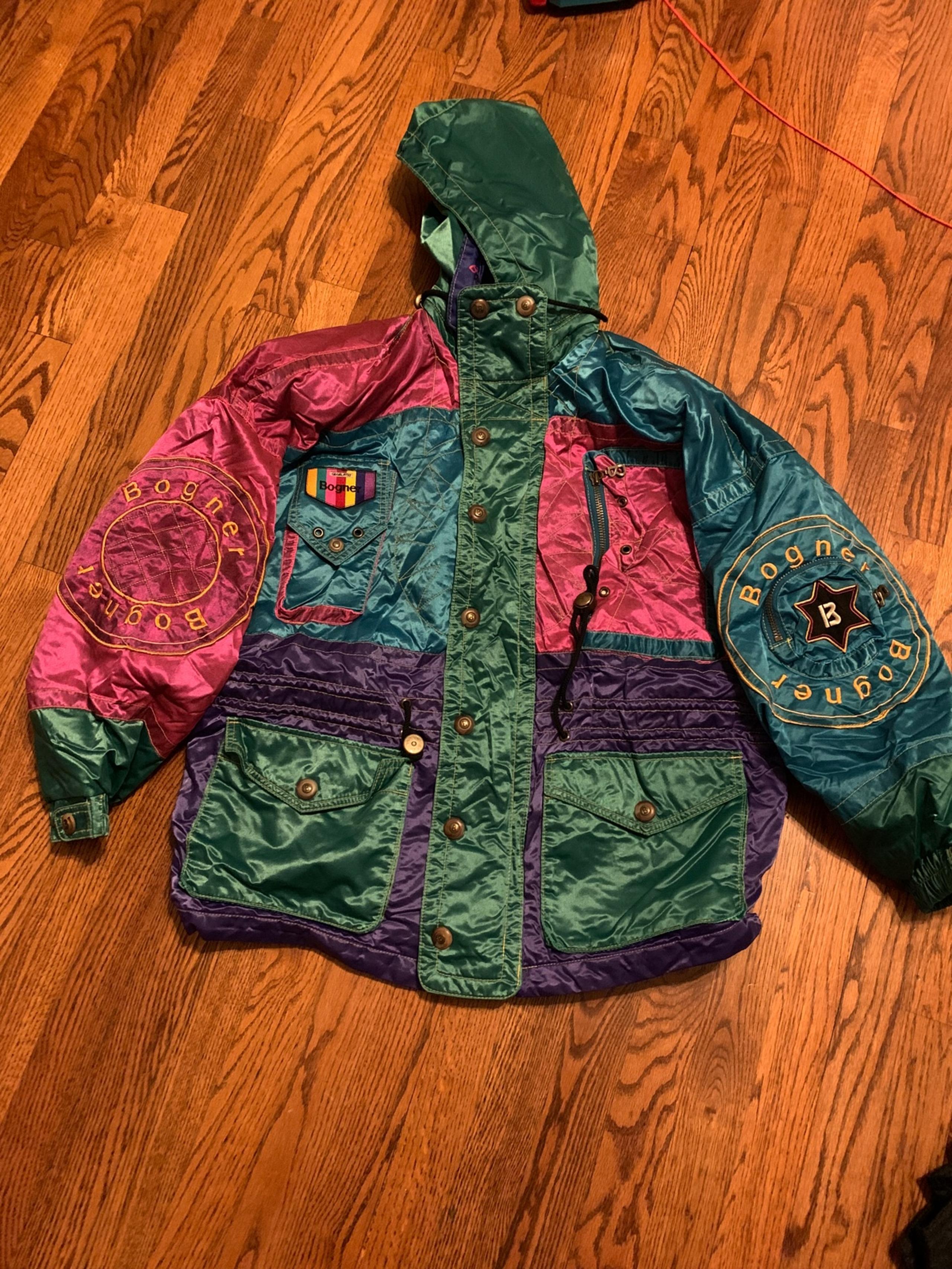 Vintage Color Blocke BONGNER SKI JACKET
