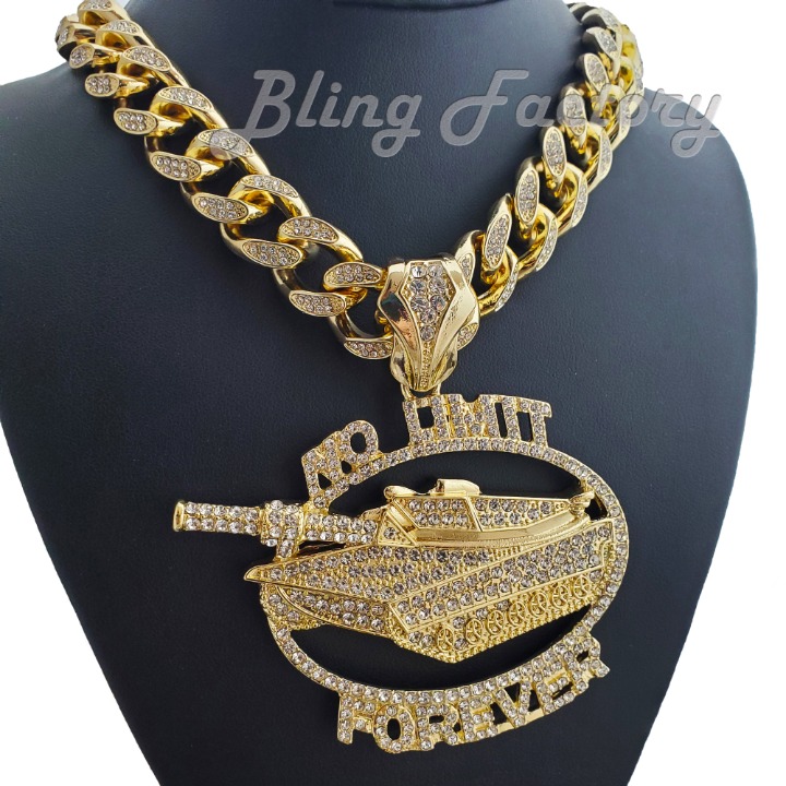 NO Limit Forever Tank 24 iced Cuban Set
