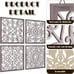 New 4 Pcs Wood Wall Art Set, Modern Decorative Panels for Home or Room Decor