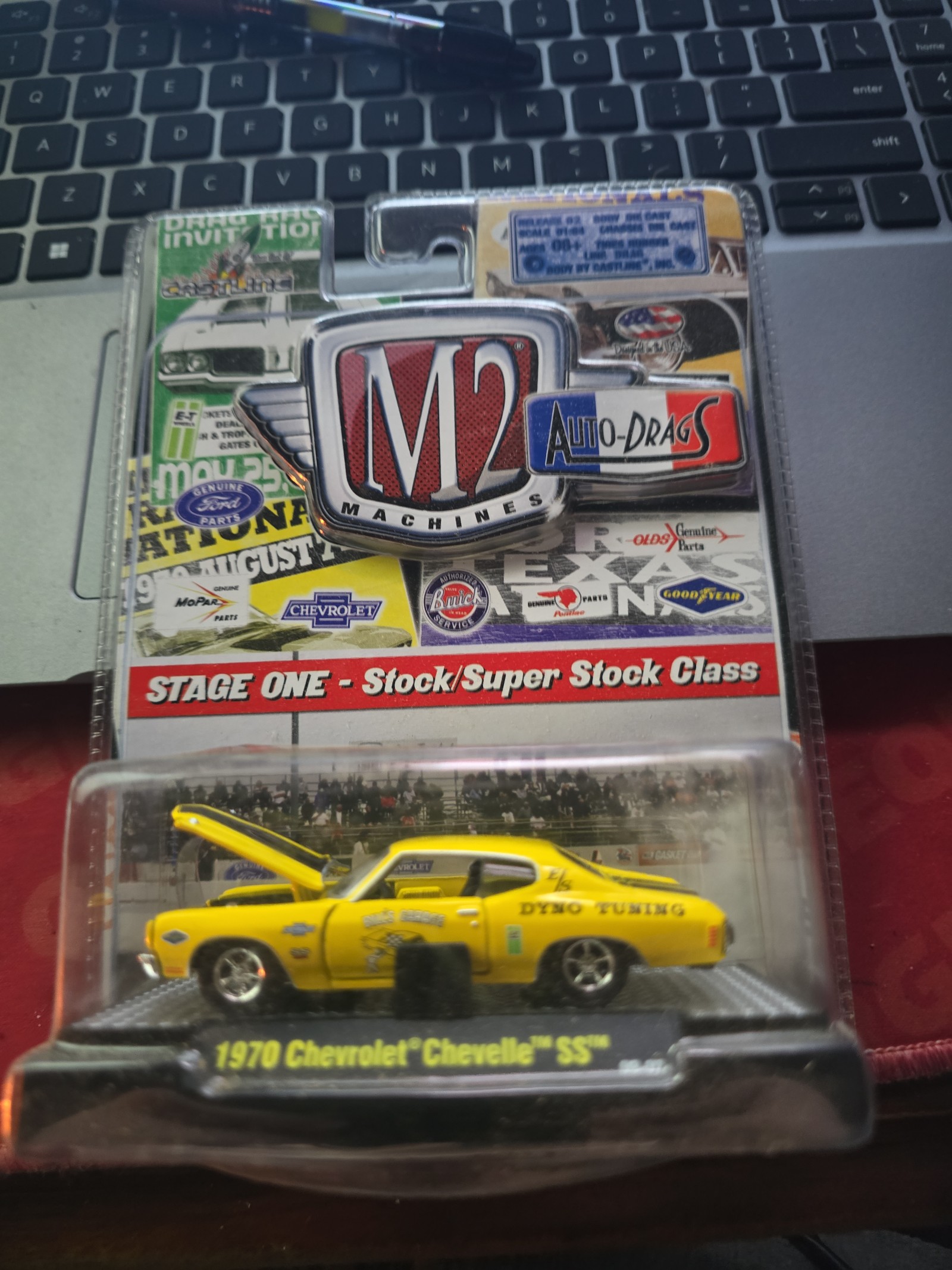 1:64 scale die-cast model of a 1970 Chevrolet Chevelle SS