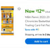 17x '22-'23 panini NBA chronicles 15 card fat packs (msrp255)