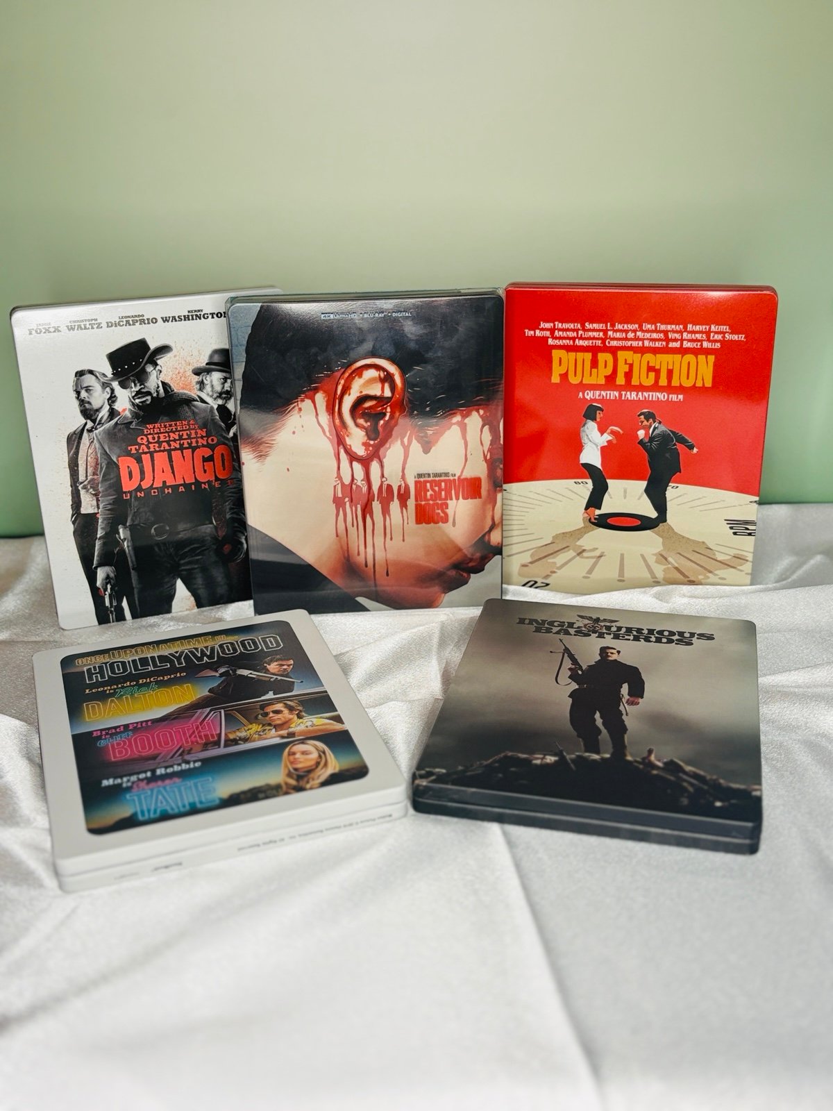 Tarantino 4K-Blu-Ray-Steelbook Mixed Bundle