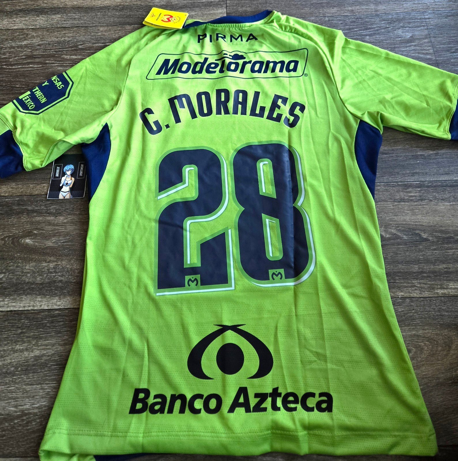 Pirma Monarcas Morelia 19/20 Third Carlos Morales Jersey Small