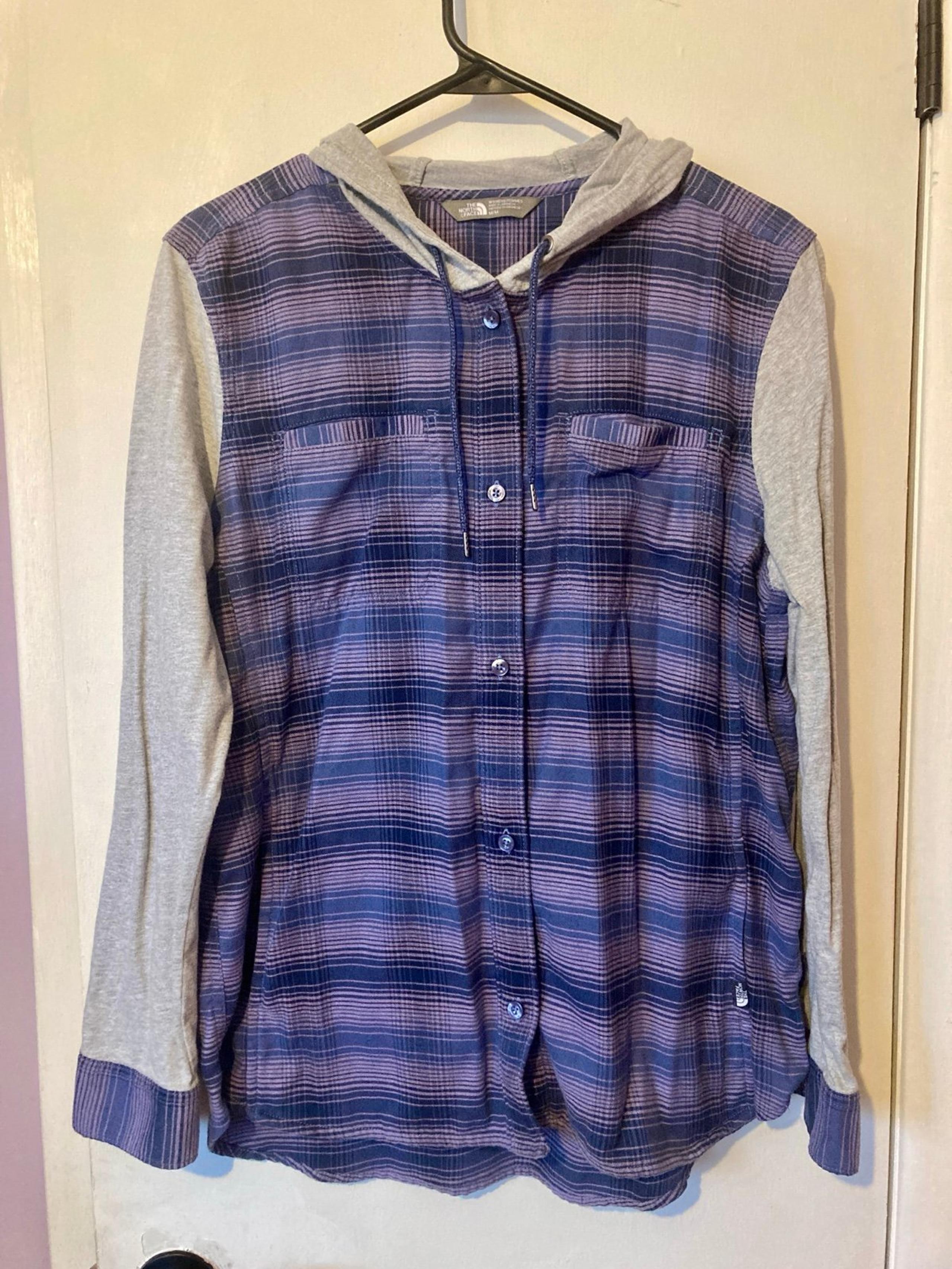 The North Face Hoodie Button Down Shirt