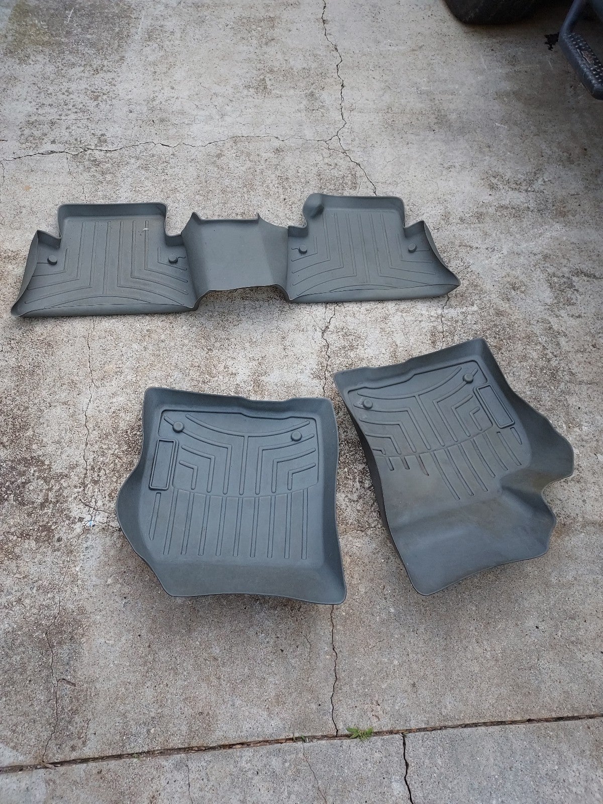All weather floor mats