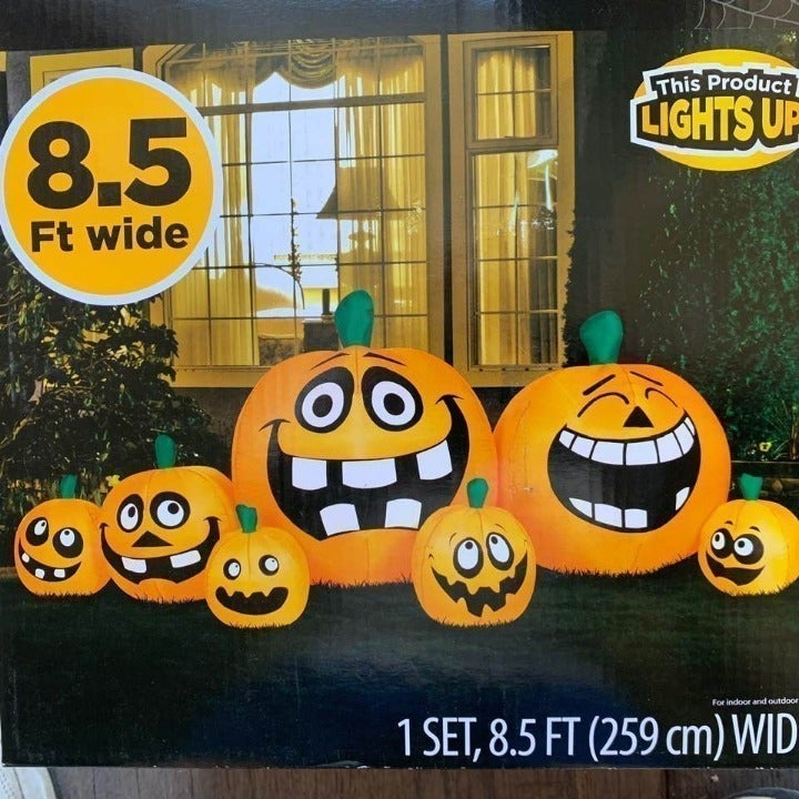 Pumpkin Patch Family Halloween Decor