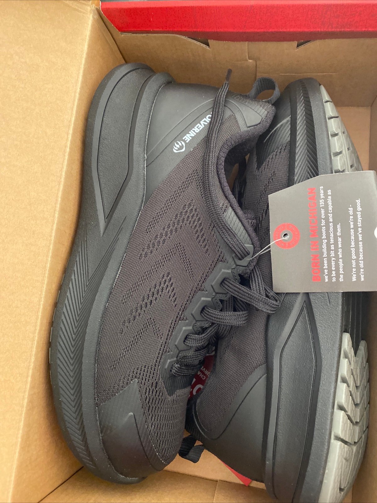 Wolverine Women's NEW Size 9.5 Knit Steel Toe Shoe *Oil & Slip Resistant**