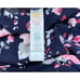 LuLaRoe Womens Leggings Size TC Navy Blue Pink Roses Floral Tall and Curvy NWT