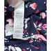 LuLaRoe Womens Leggings Size TC Navy Blue Pink Roses Floral Tall and Curvy NWT