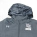 Under Armour Jacket Mens Medium Green Blue Stow Hood Coldgear Infrared Full Zip