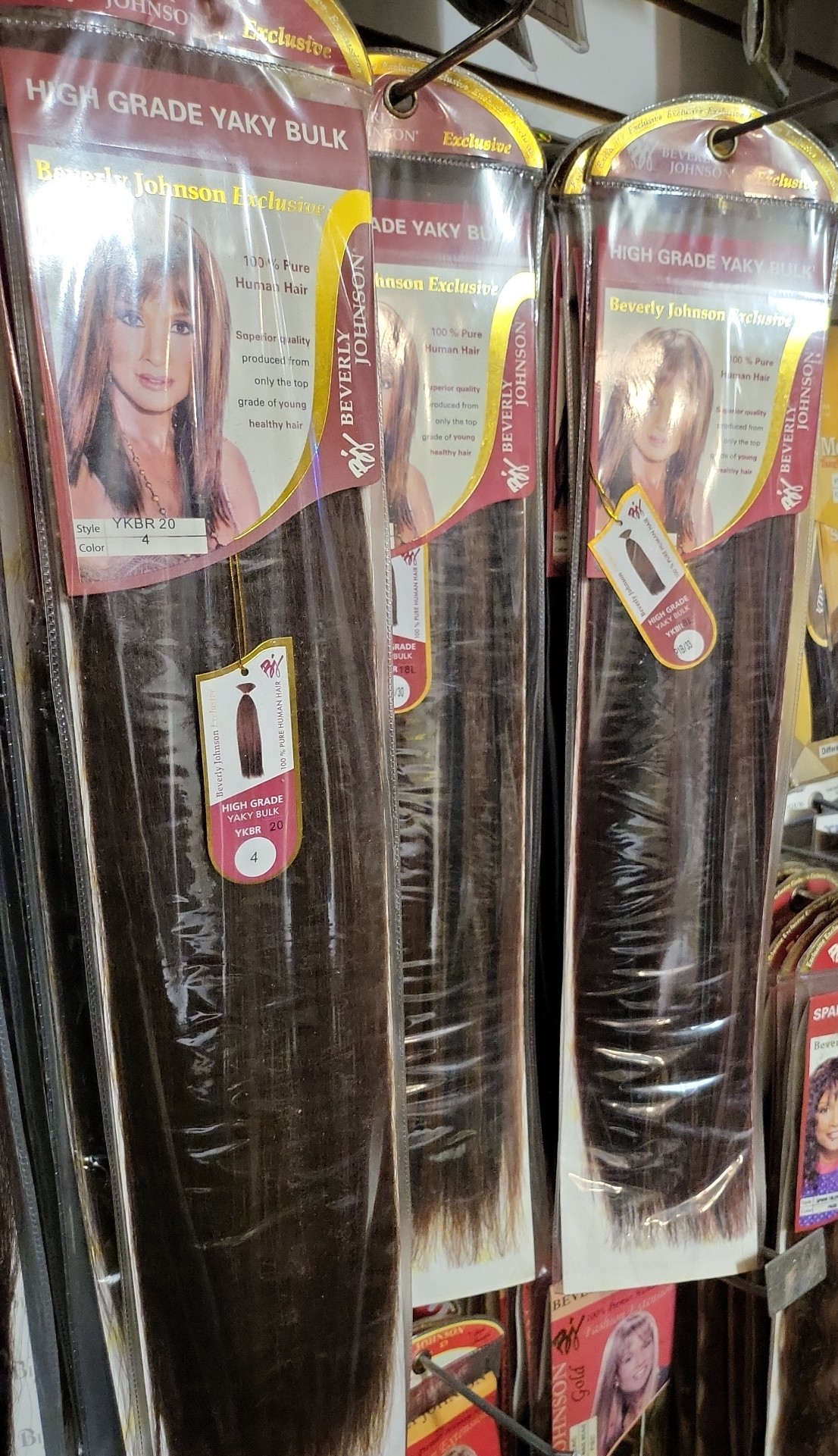 Beverly Johnson Exclusive 100% Pure Human Hair (4,1b/30 or 1b/33)
