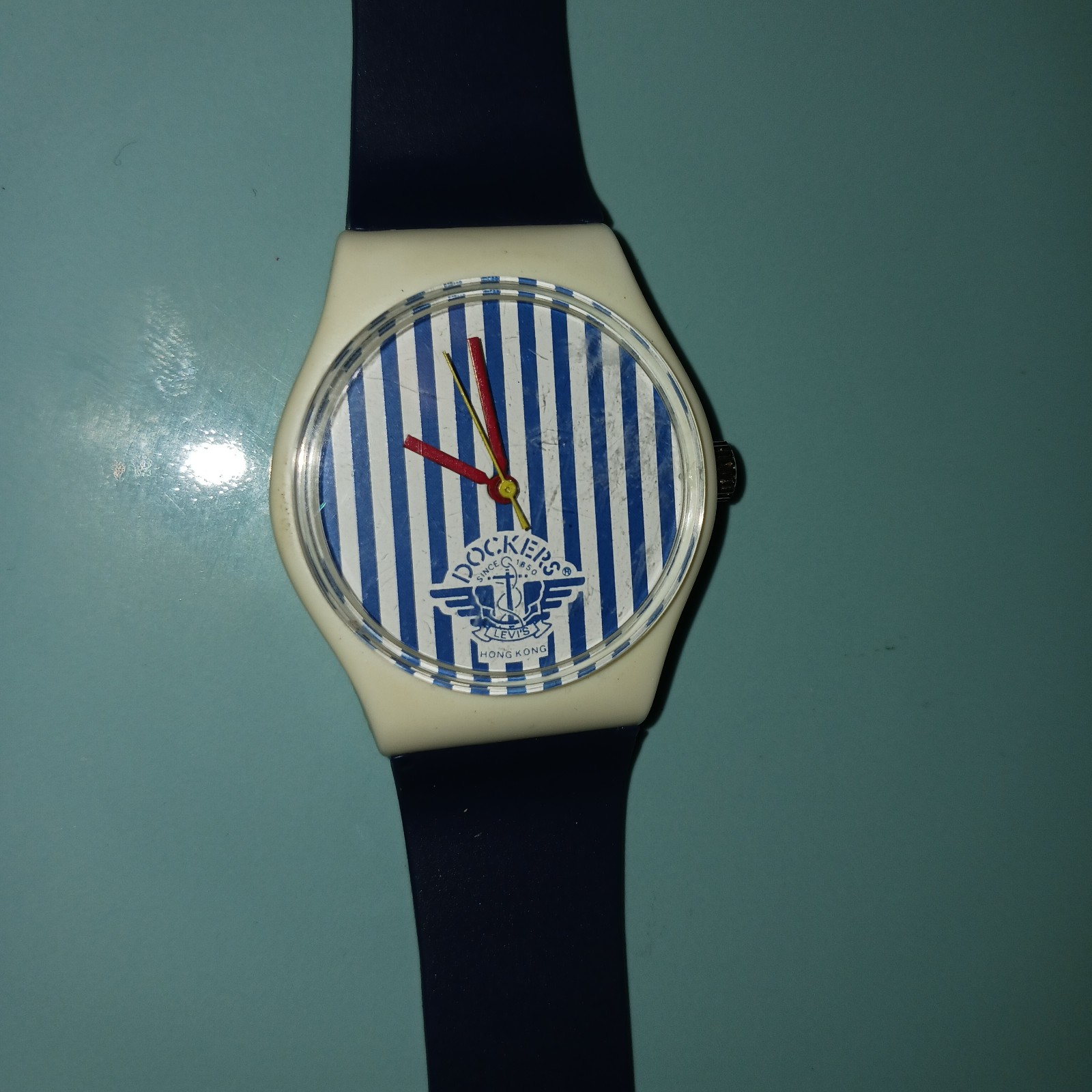 Watch: Blue And Biege Levi's Dockers watch