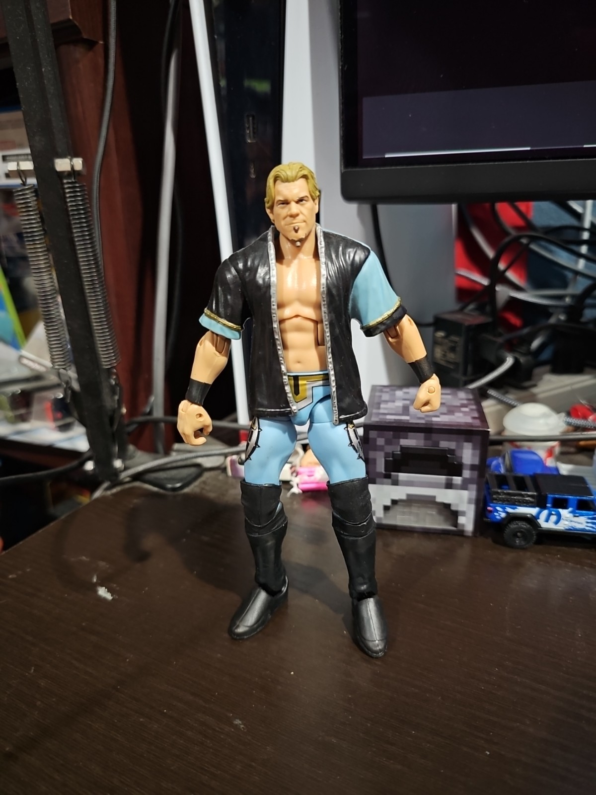 WWE Wrestling Mattel Elite Ringside Exclusive WM19 Chris Jericho Figure MINT