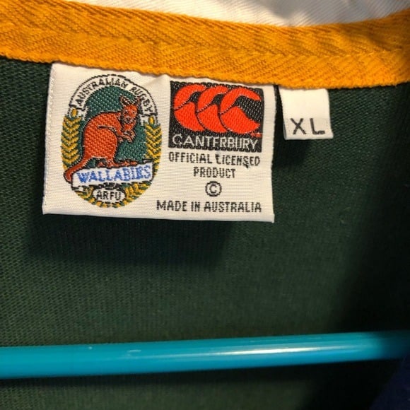 Vintage Canterbury Wallabies Vodafone Australia Rugby | eBay