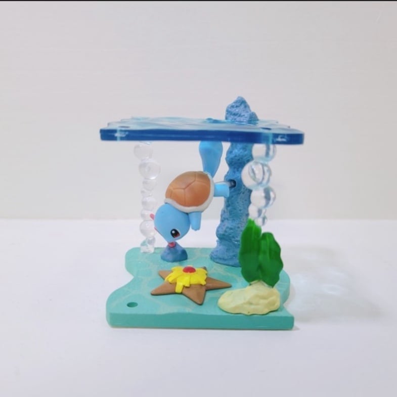 Squirtle Starmie Pokemon center Re-Ment Pokemon World Sparkling Sea Figure