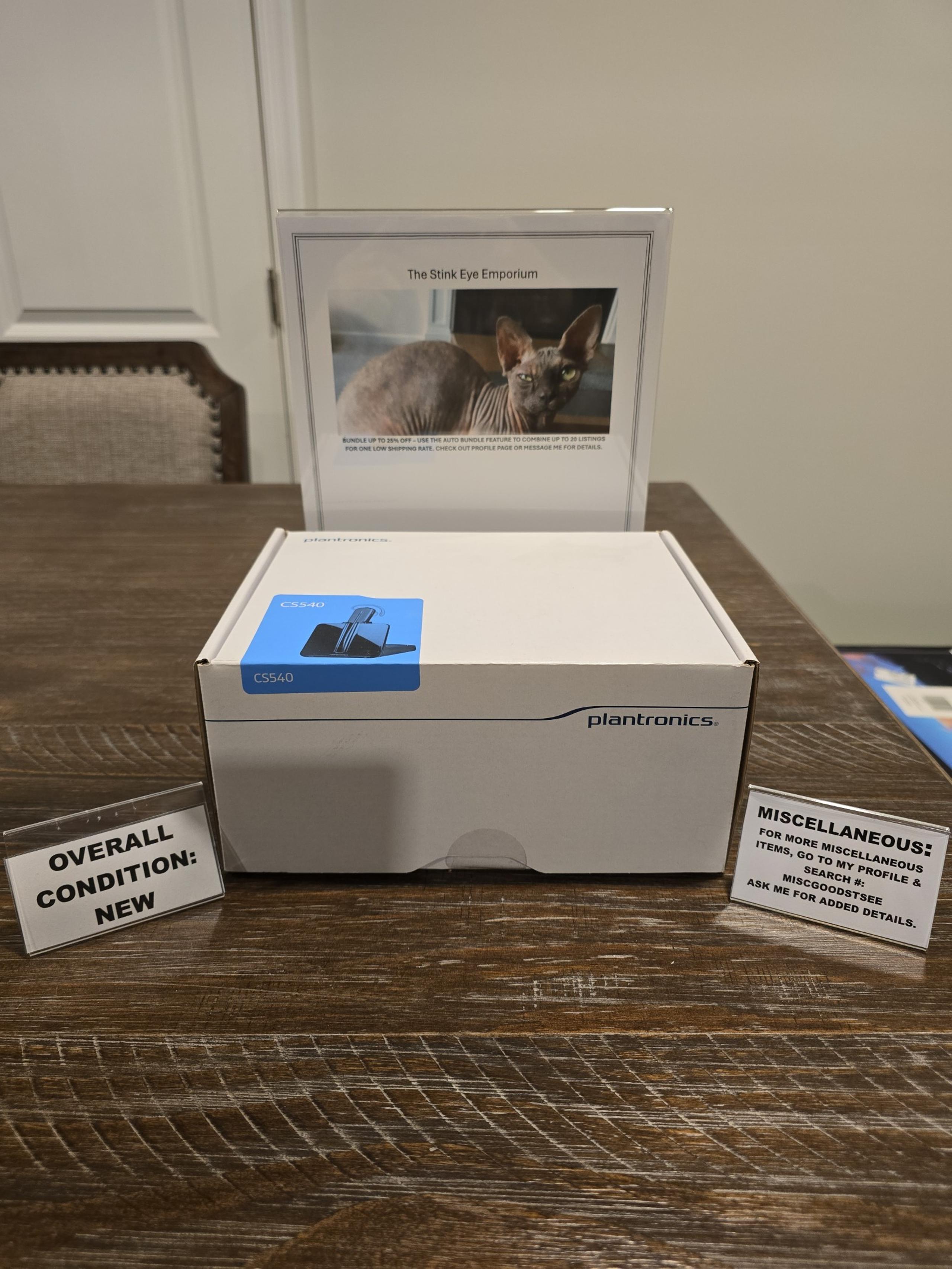 Plantronics CS540 Wireless DECT 6.0 Headset - AAADV
