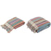 Set of Pom Pom Bath & Hand Towels - Turkish Cotton Terry Towel Boho Gypsy Hippie